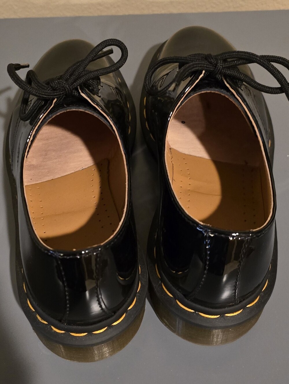 Dr. Martens 1461 Patent Leather Black Oxford Shoe - Picture 12 of 16